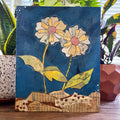 Funky Flowers Original Collage