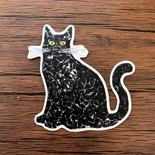 Black Cat Sticker