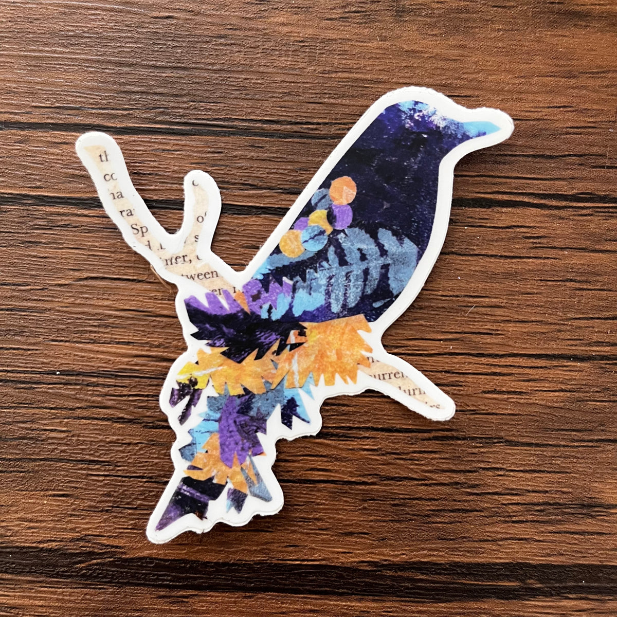 Blue Bird Sticker