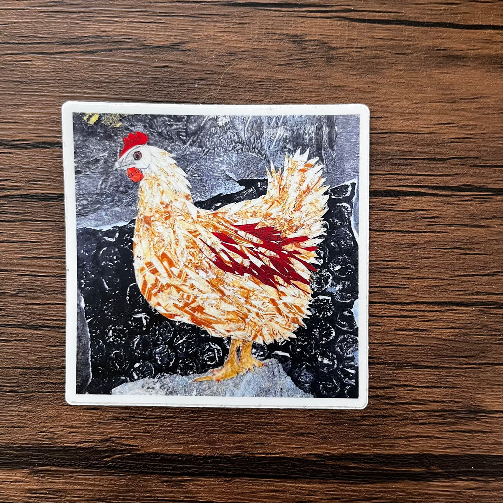 Chicken Sticker - Square