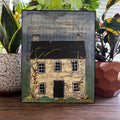 English Country House Original Collage