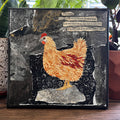 Feathered Friend Chicken Original Collage